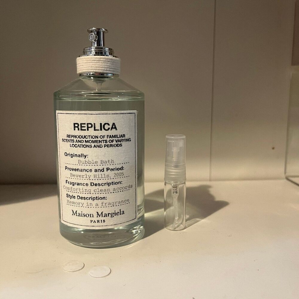 Maison Margiela Replica bubble bath perfume decant
